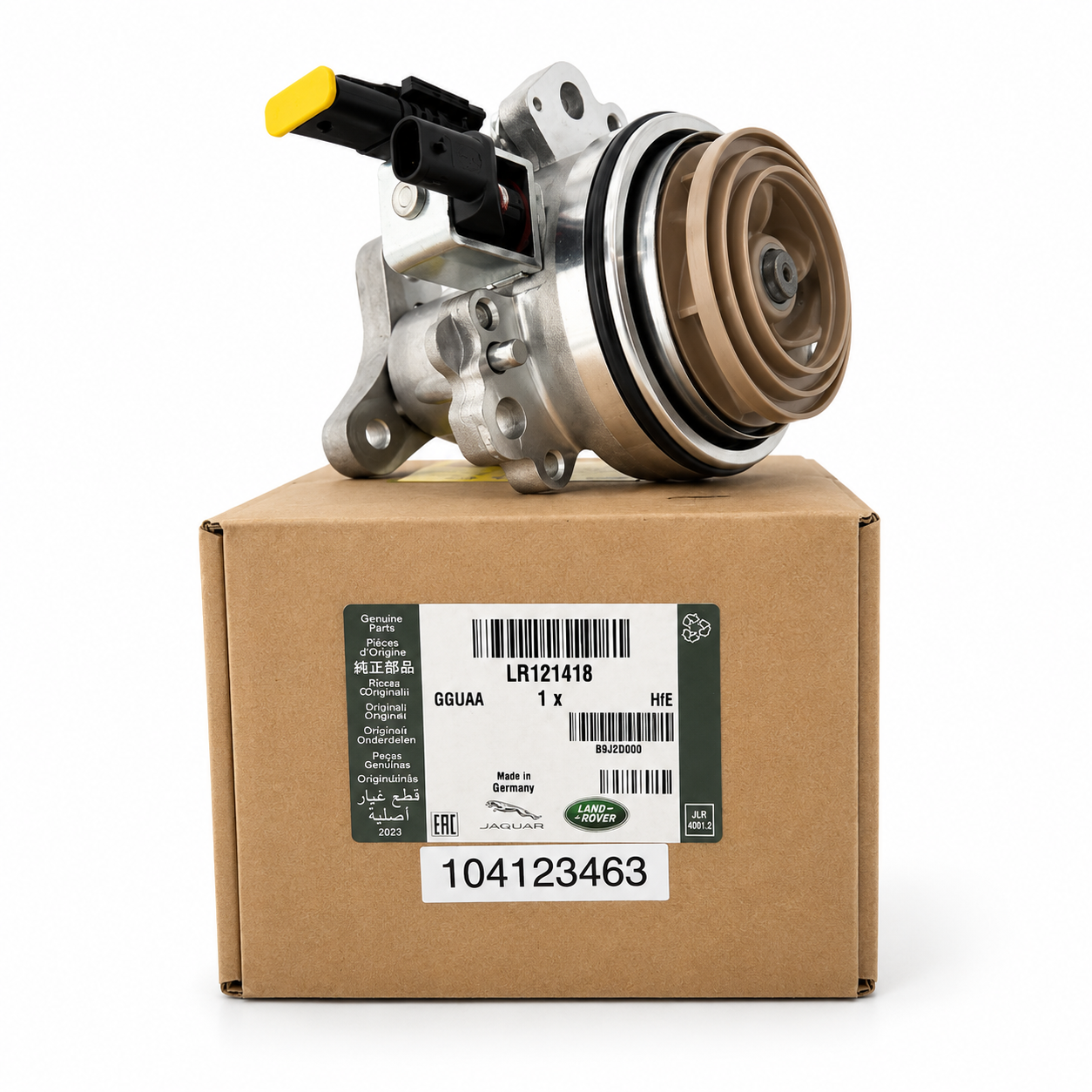 Land Rover Genuine Water Pump - LR121418 or 104123463