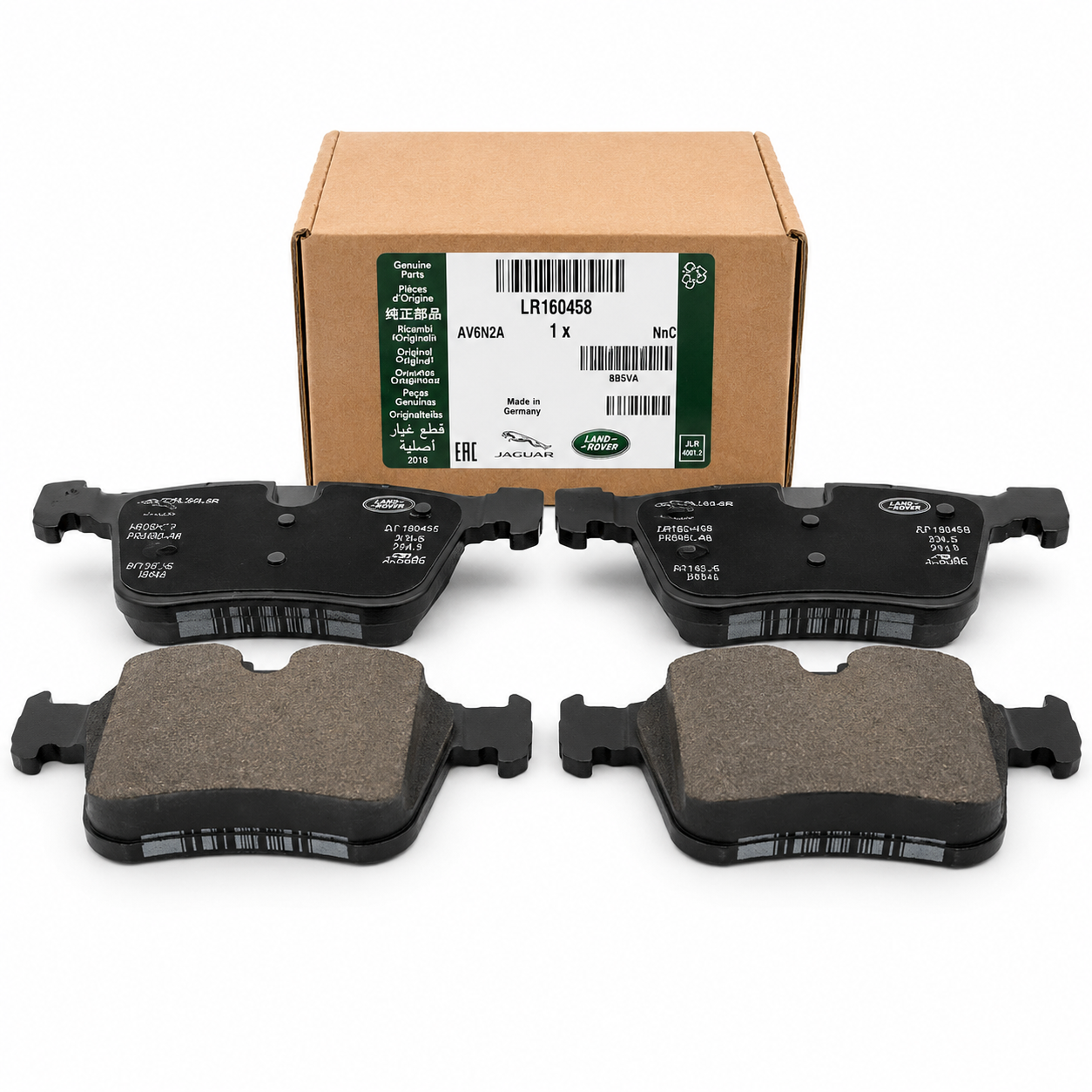 Genuine Land Rover Rear Brake Pads - LR160458