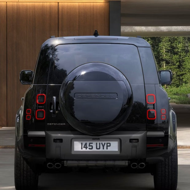 LAND ROVER DEFENDER SPARE TIRE COVER - BLACK - VPLEW0157