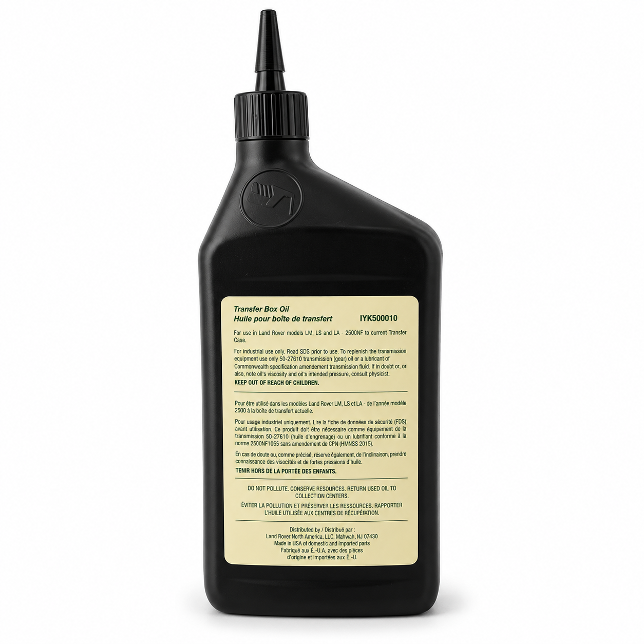 Land Rover Genuine Transfer Case Fluid - IYK500010