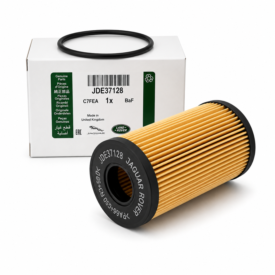Jaguar Genuine Engine Oil Filter - JDE37128