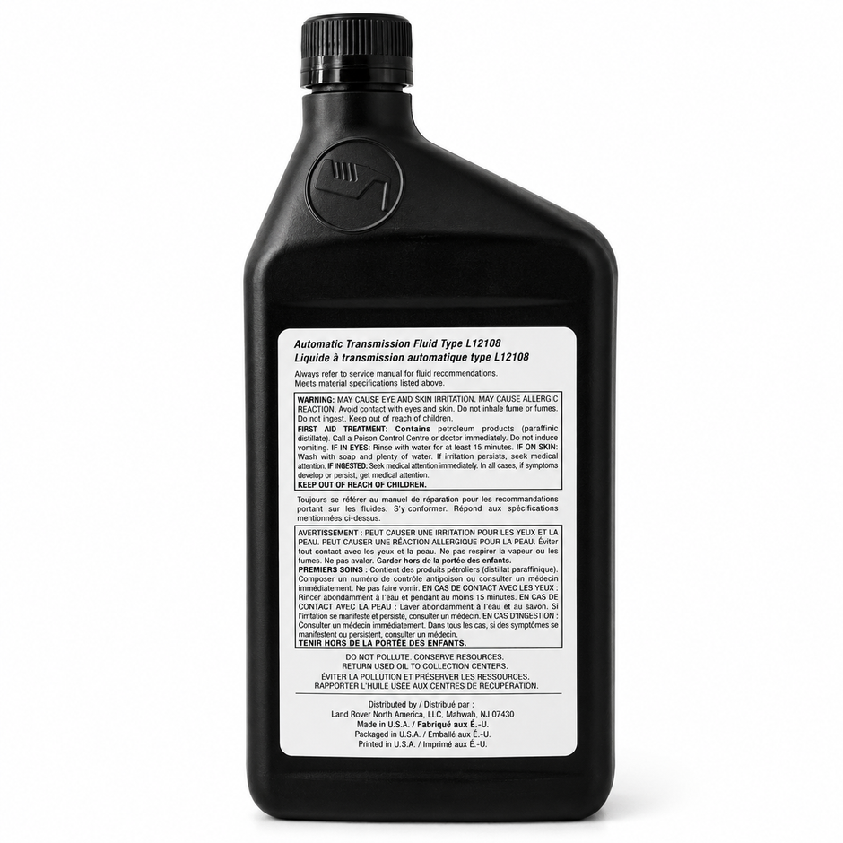 Land Rover Genuine Transmission Fluid - LR023288